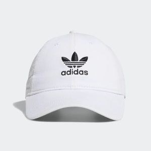 White Adidas Hat